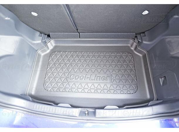 Bagagerumsmatta. Nedre. Plast Toyota Yaris 2020-> 