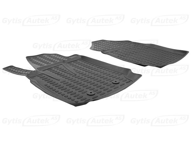 Bilmattor. Fram. Gummi Ford Ranger 2016-2022 