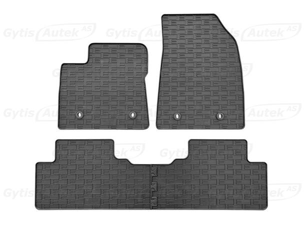 Bilmattor. Gummi MG5 2021-> 