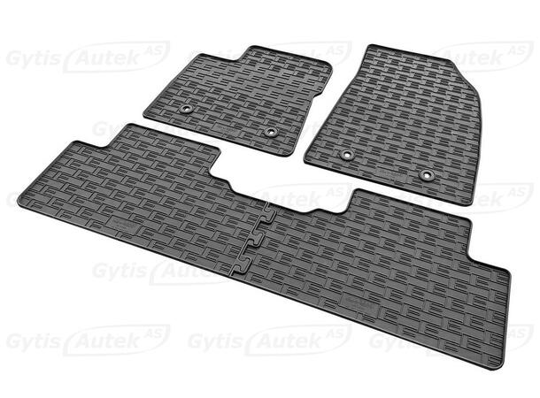 Bilmattor. Gummi MG5 2021-> 