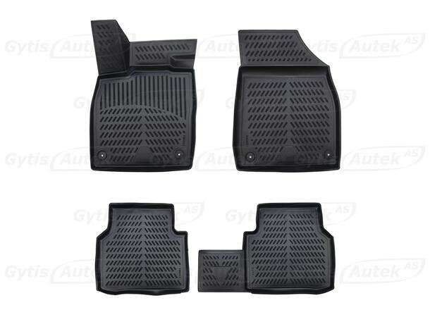 Bilmattor. Gummi VW ID.5 2022-2025 