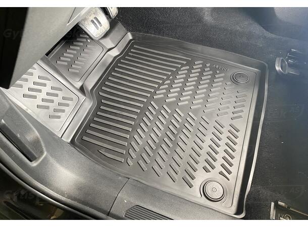 Bilmattor. Gummi VW ID.5 2022-2025 