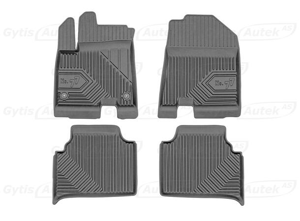 Bilmattor. TPE-gummi Kia E-Niro 2019-2022 