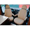 Bobil setetrekk. Beige Knaus Ducato 2006-2016 sep. nakkest&#248;tter