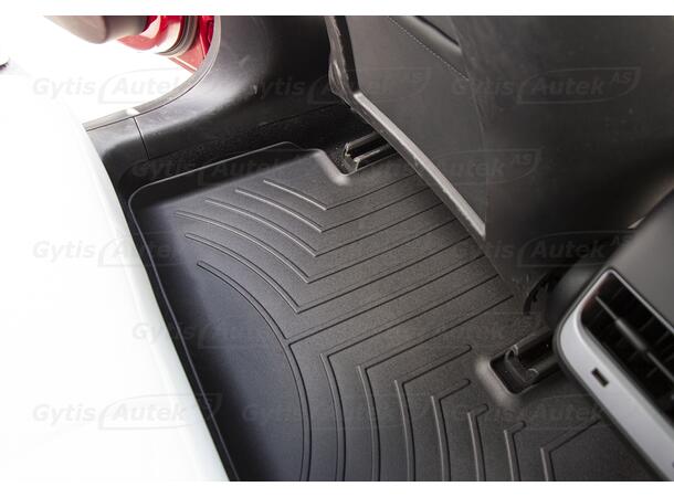 Gulvmatte. Bak. Plast Tesla Model 3 2018-2023 