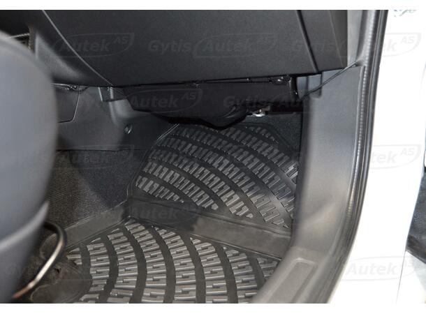 Gulvmatter. Gummi Mitsubishi Outlander 2020-2021 PHEV 