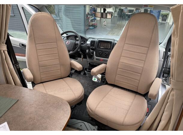 Husbil bilklädsel. Beige Eura Mobil Ducato 2006-2016 