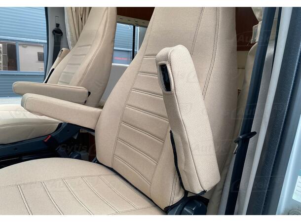 Husbil bilklädsel. Beige Eura Mobil Ducato 2006-2016 