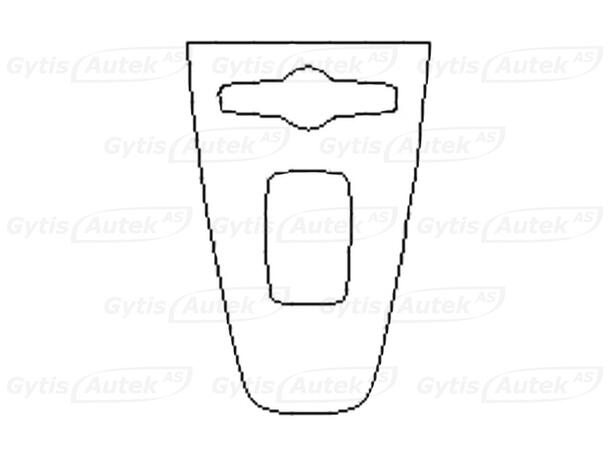 Mittkonsol folie tillll Polestar 2 2020-> | gytek.se