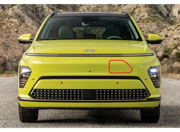 PPF-folie | Laddlucka |  Hyundai Kona EV 2023-> | gytek.se