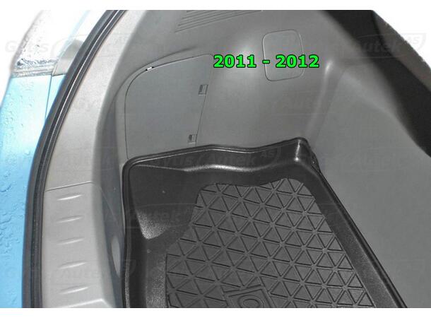 Bagagerumsmatta | Nissan Leaf 2011-2017 | gytek.se