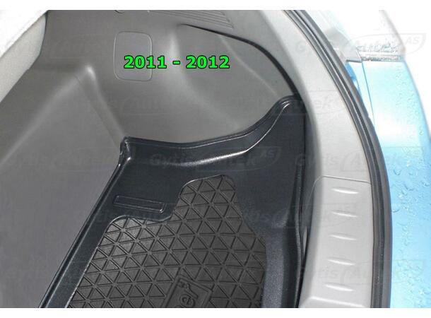 Bagagerumsmatta | Nissan Leaf 2011-2017 | gytek.se