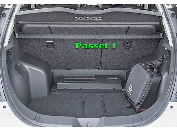 Bagagerumsmatta | Nissan Leaf 2011-2017 | gytek.se
