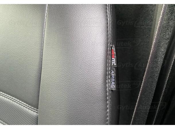 Bilklädsel. 1 + 2 säten. Konstläder Toyota Proace 2016-> Med smart cargo 