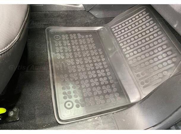 Bilmattor. Fram. Gummi Fiat Doblo 2023-> 