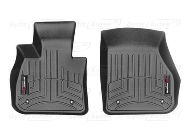 Bilmattor. Fram. Plast BMW X1 F48 2016-2022 