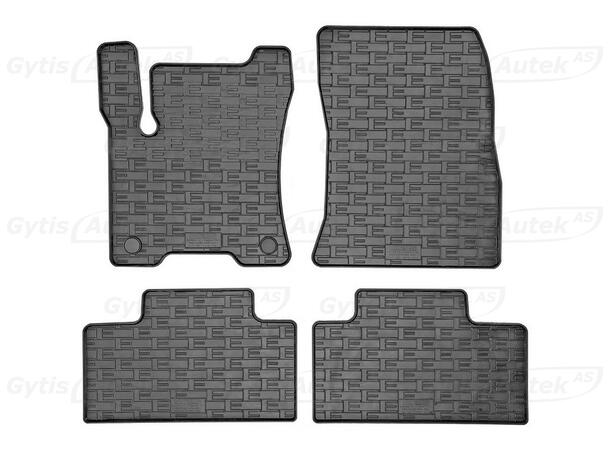 Bilmattor. Gummi MB EQB X243 2022-2025 