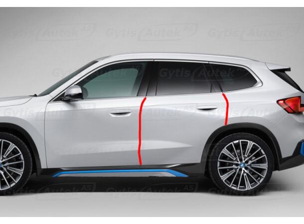 Dörrkantsskydd. Folie| BMW X1 U11 2023-> | gytek.se
