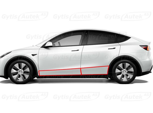 Dörrskydd. Folie - Tesla Model Y 2021-> | gytek.se