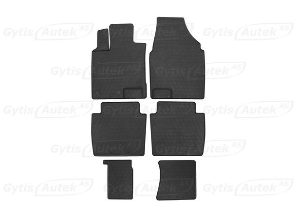 Gummimatter til Nissan Qashqai+2 2008-2013| gytisautek.no