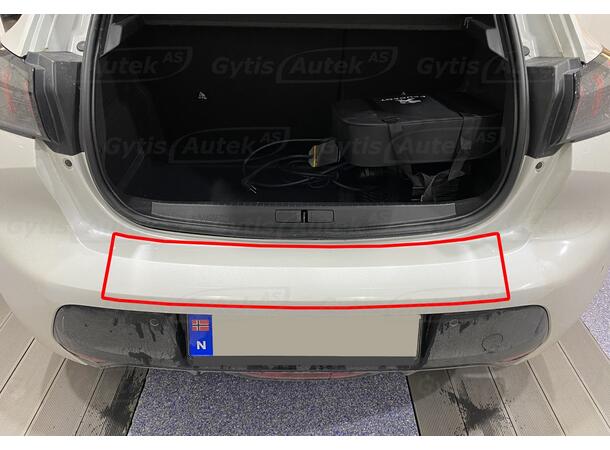 PPF folie | Peugeot 208 / e-208 2020-> | Bakfanger | gytisautek.no
