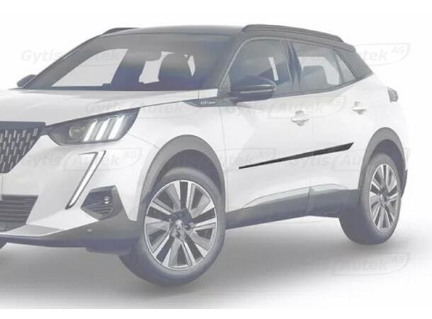 Sidolister. Plast Peugeot 2008 2020-> 
