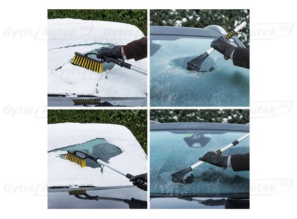 Snöborste med isskrapa Universell 