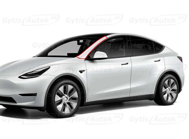 Stolpskydd. Folie. PPF Tesla Model Y 2021-> 