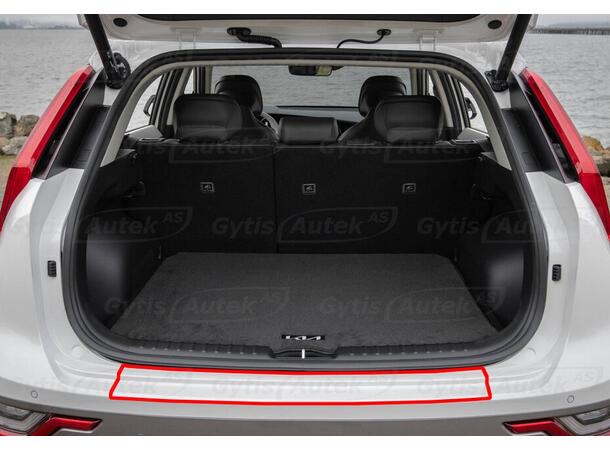 Stötfångarskydd. Folie| Kia Niro EV 2022-> | gytek.se