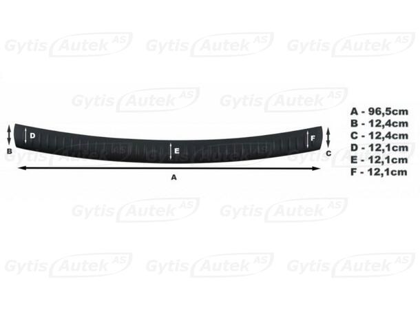 Stötfångarskydd / Lastskydd | VW Touran 2003-2006 | gytek.se