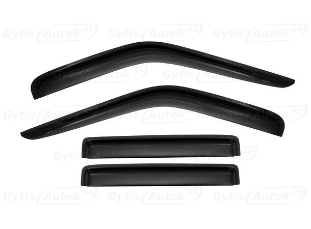 Vindavvisare Nissan NP300 2008-2010 Double Cab 