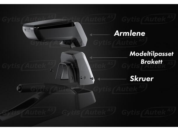 Armlene til VW Caddy 2016-2020 | gytisautek.no