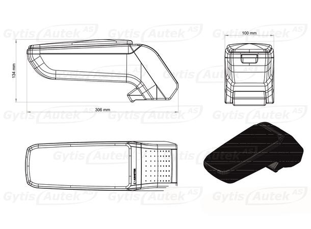 Armlene til VW Caddy 2016-2020 | gytisautek.no