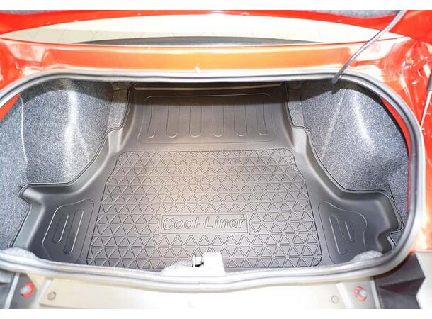 Bagagerumsmatta. Plast Dodge Challenger 2008-2019 