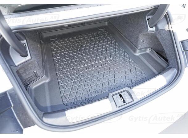 Bagagerumsmatta. Plast Porsche Taycan 2020-> 