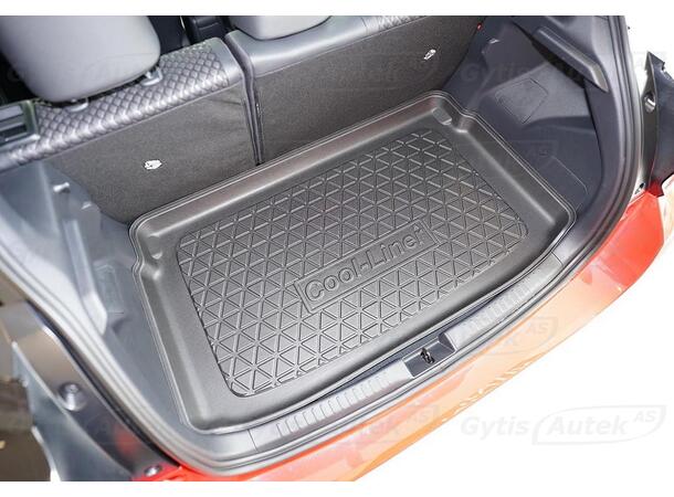 Bagagerumsmatta. Övre. Plast Toyota Yaris 2020-> 