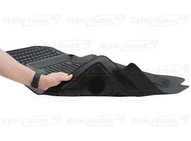 Bilmattor. Gummi BMW 1 ser. E87 2004-2011 5-dörr 