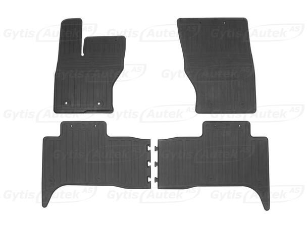 Bilmattor. Gummi Range Rover Sport 2013-2022 