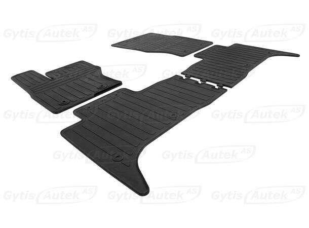 Bilmattor. Gummi Range Rover Sport 2013-2022 