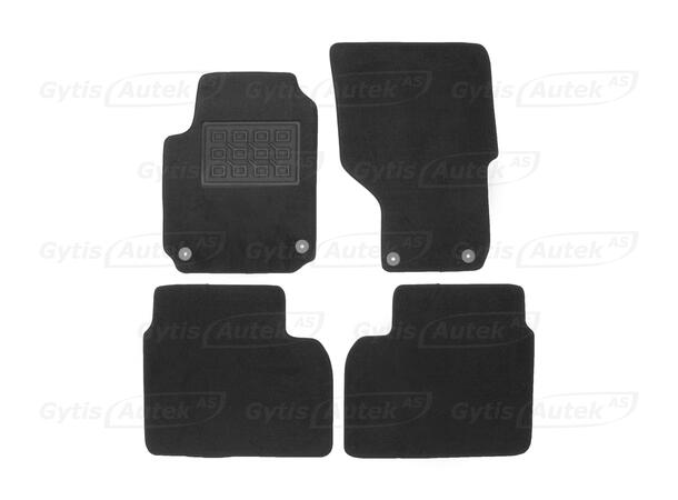 Bilmattor. Textil VW Amarok 2010-2020 