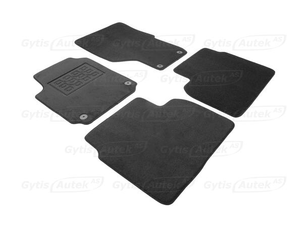 Gulvmatter i stoff til VW Amarok 2010-2020 | gytisautek.no