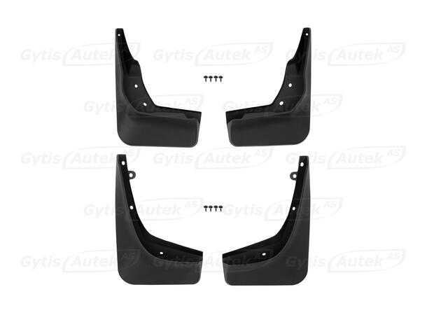 Stänkskydd. Fram och bak. Plast MB GLA-Klasse X156 2014-2020 