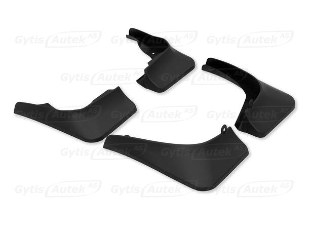 Stänkskydd. Fram och bak. Plast MB GLA-Klasse X156 2014-2020 