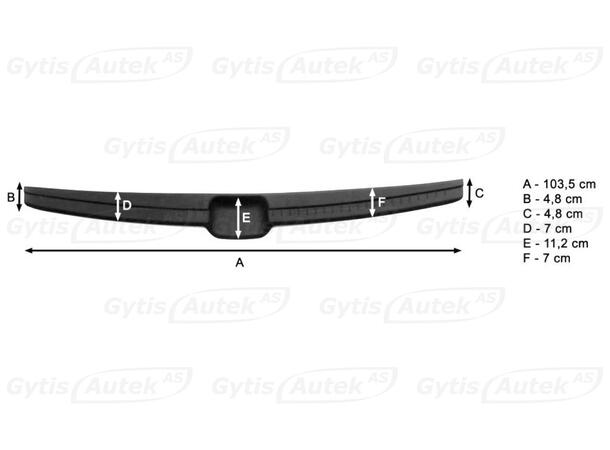 Stötfångarskydd / Lastskydd | Hyundai i20 2015-2018 | gytek.se