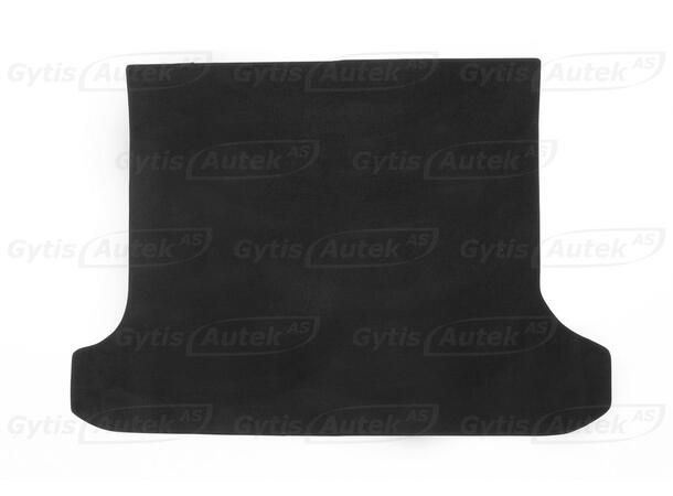 Bagagerumsmatta. Textil Toyota Land Cruiser 150 2014-2017 5säten 