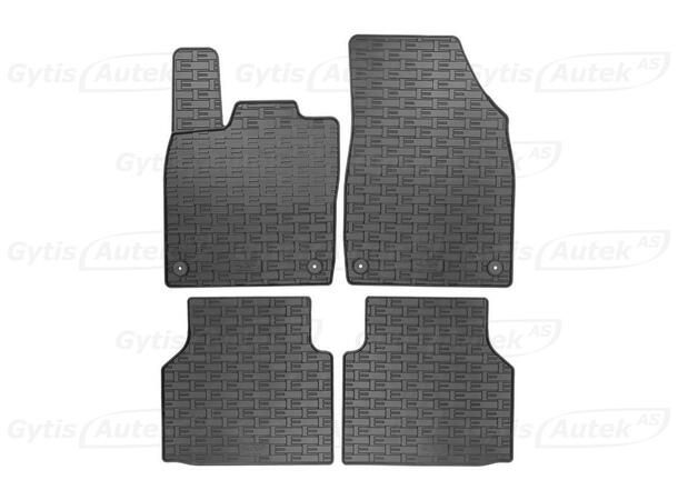 Bilmattor. Gummi Audi Q4 e-tron 2021-> 