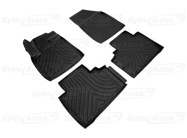 Bilmattor. Gummi BYD Atto3 2022-> 