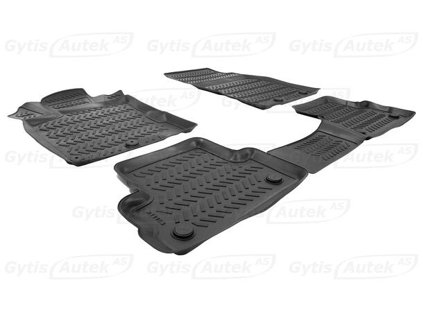 Bilmattor. Gummi Nissan Qashqai 2014-2021 