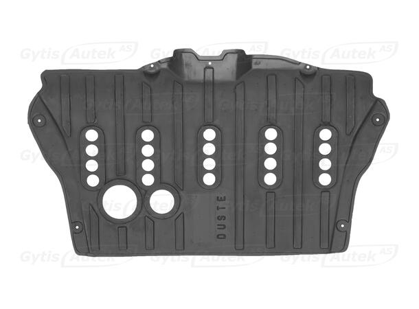Bunnplate. Plast Dacia Duster 2010-2017 