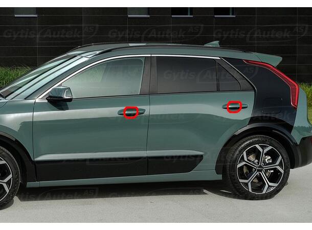 Dörrhandtagsskydd. Folie | Kia Niro EV 2022-> | gytek.se